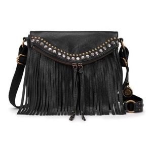 The SAK black leather crossbody bag